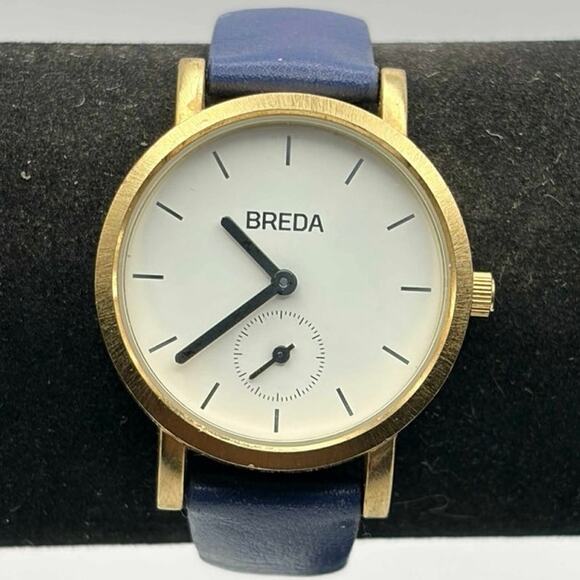 Blue & Gold Breda Watch - Picture 1 of 6